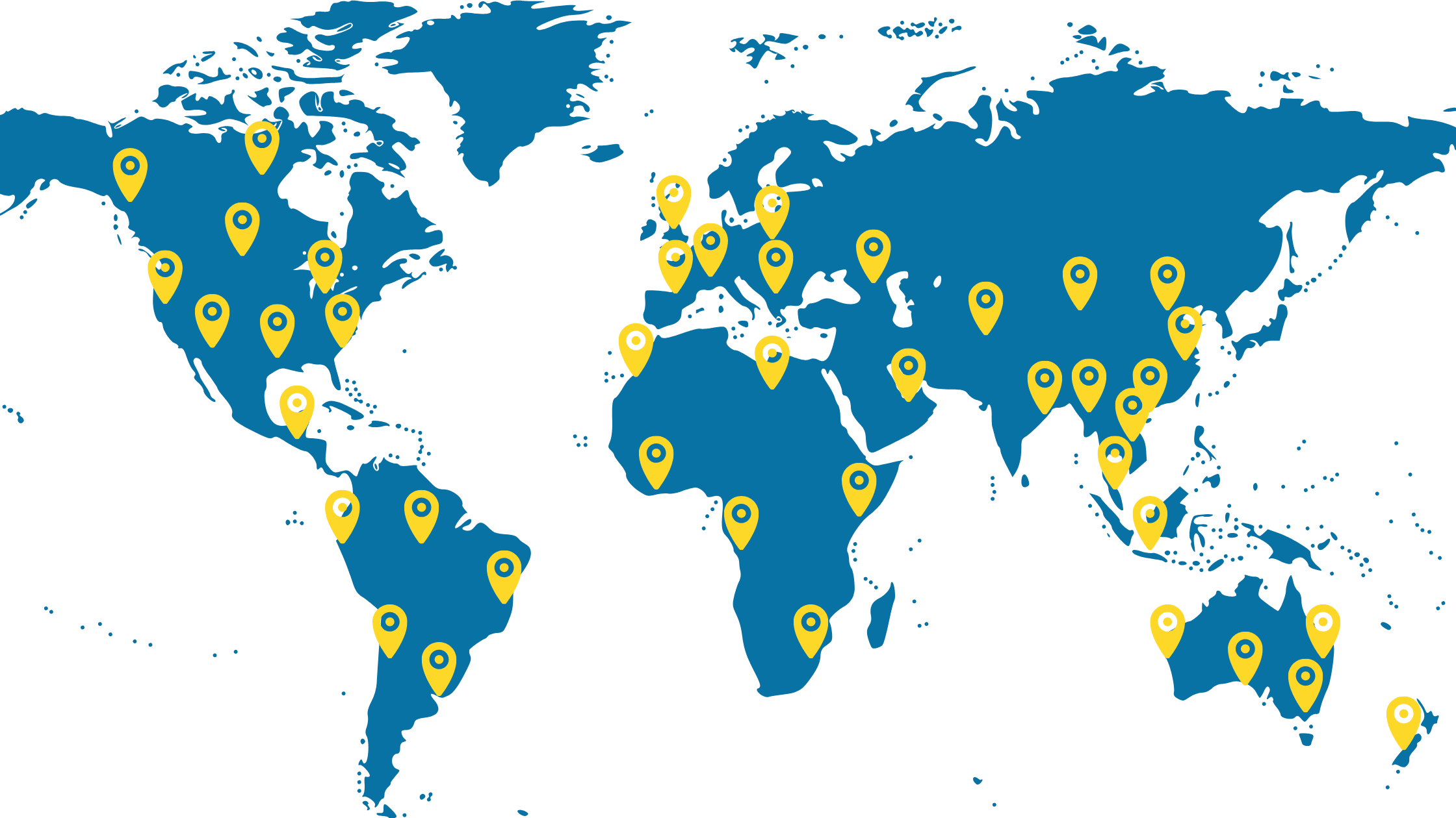 global address verification map
