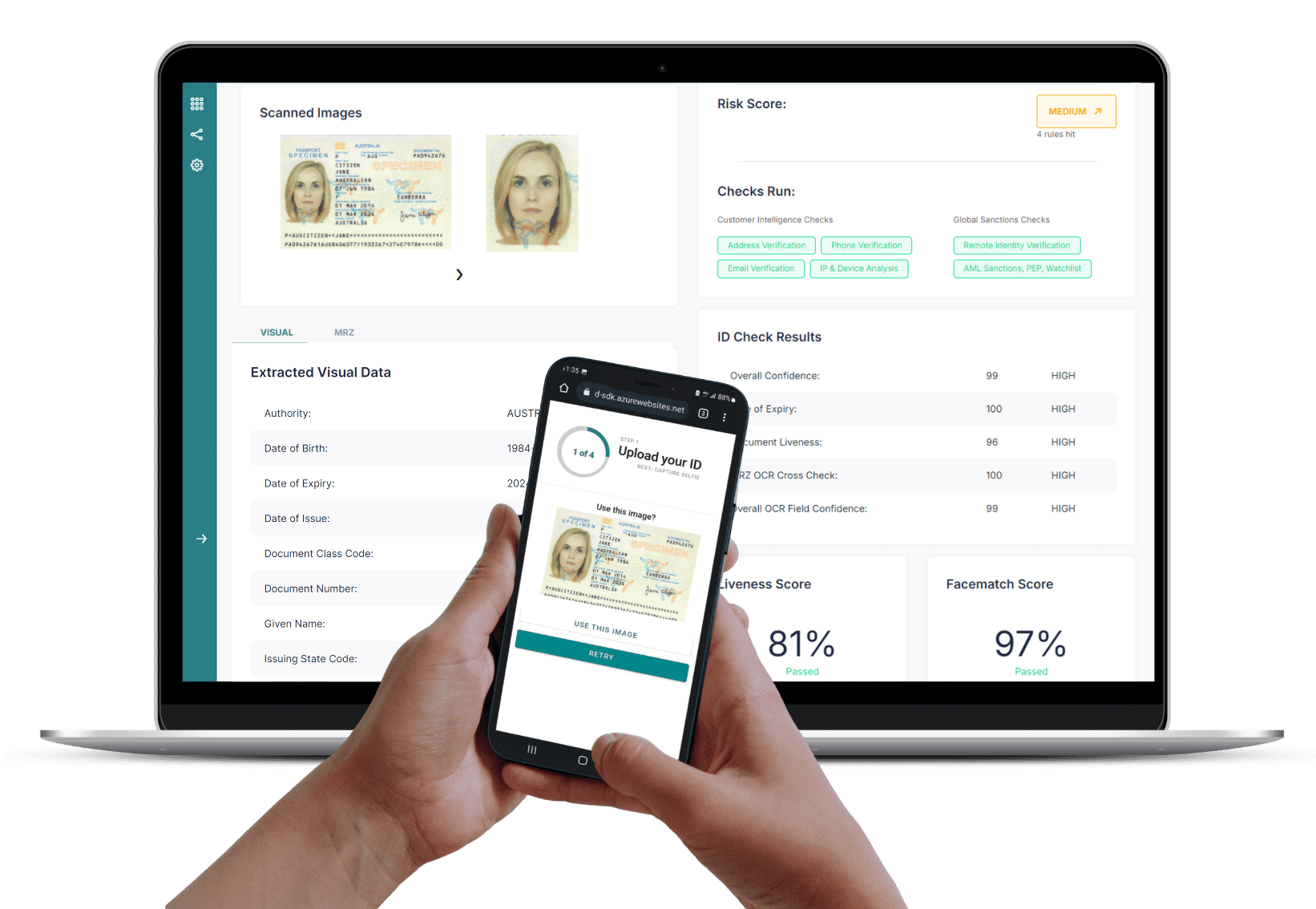 ScreenlyyID - Digital Identity Verification and KYC Compliance